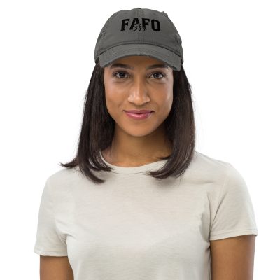 FAFO Distressed Hat