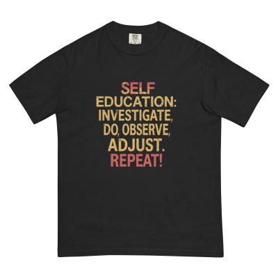 Self Education t-shirt